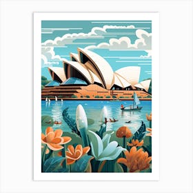 The Sydney Opera House Australia 2 Art Print