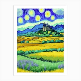 Starry Night 12 Art Print