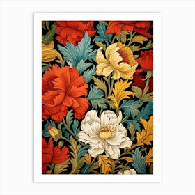 Floral Pattern 8 Art Print