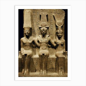 Egyptian Kings Art Print