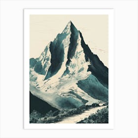 Mountain Landscape 11 Art Print