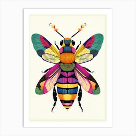 Bee Print Art Print