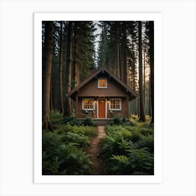 Cabin In The Woods 2 Art Print