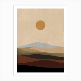 Landscape Painting 5 Art Print