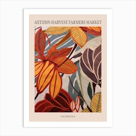 Fall Botanicals Gloriosa Poster Art Print