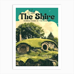 Visit The Shire Art Print