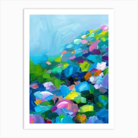 Abstract Of Flowers 8 Art Print