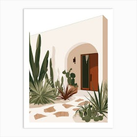 Cactus Garden 17 Art Print