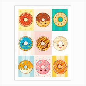 Donuts 1 Art Print