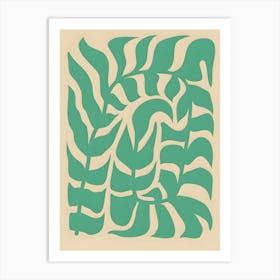 Fern Leaves Art Print