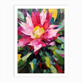 Cactus Painting Gymnocalycium 2 Art Print