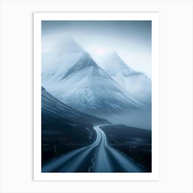 Path to Mountains Art Print