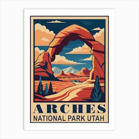 Arches National Park Utah Art Print