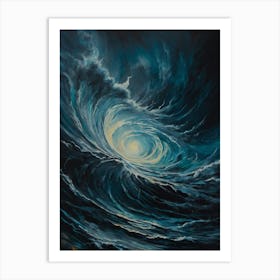 Stormy Sea Art Print