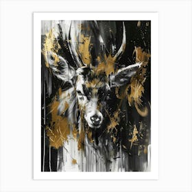 Deer Art 1 Art Print