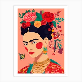 Frida Kahlo 6 Art Print