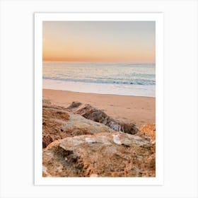 Granada Beach Sunset Art Print