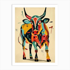 Bull Art Art Print