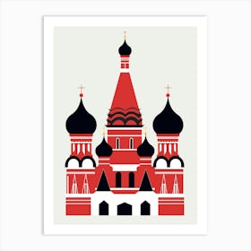 St Basil'S Cathedral Art Print