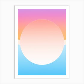 Sunset In The Sky Art Print