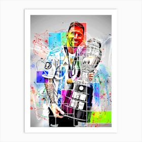 Lionel Messi 10 Art Print