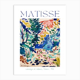 Landscape at Collioure, France by Henri Matisse 1905 HD Remastered Perfect Poster Print for Feature Wall Mid Century Artist Painting Art Print