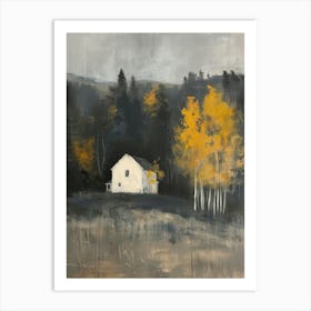 Autumn House Art Print