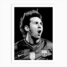 Lionel Messi Art Print