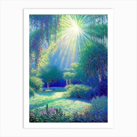 Huntington Desert Garden, Usa Classic Painting Art Print