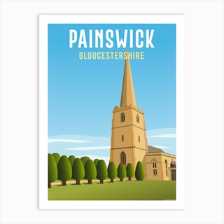 Painswick Church Art Print