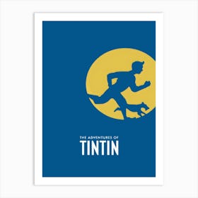 The Adventures Of Tintin Art Print