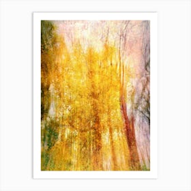 Autumnal Abstract Art Print