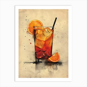 Iced Tea 19 Art Print