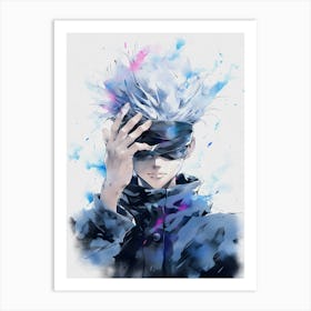 Gojo Satoru Jujutsu Kaisen Art Print