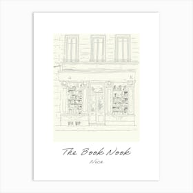 Nice The Book Nook Pastel Colours 4 Poster Art Print