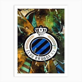 Club Brugge Art Print