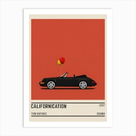 Californication Tv Series Car Art Print