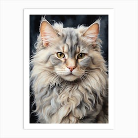 Coon Cat 2 Art Print