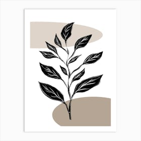 Nordic Twig Art Print