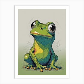 Frog! 8 Art Print