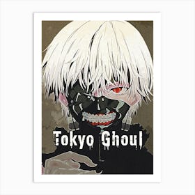 Tokyo Ghoul Anime Art Print