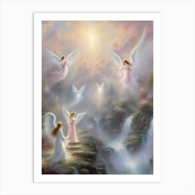 Angels Art Print