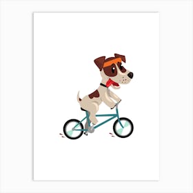 Prints, posters, nursery and kids rooms. Fun dog, music, sports, skateboard, add fun and decorate the place.3 Art Print