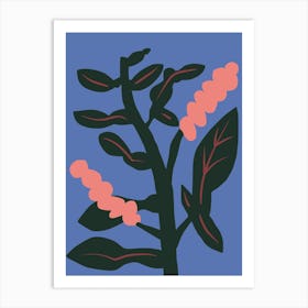 Lolipop Flower Art Print