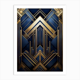 Deco Wallpaper 4 Art Print