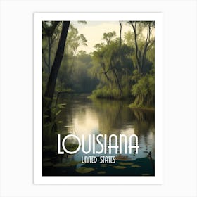 Louisiana USA Art Print