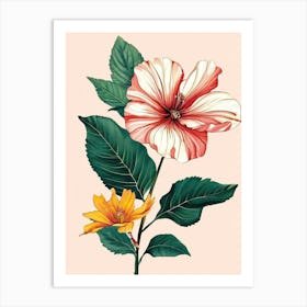 Hibiscus 25 Art Print