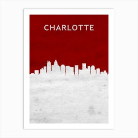 Charlotte North Carolina Art Print