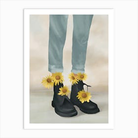 My Boots Art Print