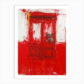 Red Telephone Box Art Print